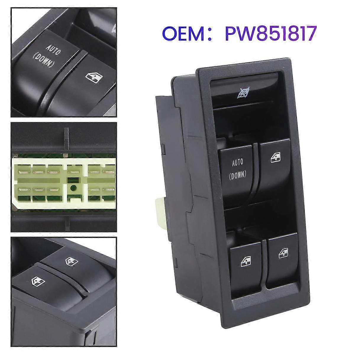 PW851817 Car Left Side Car Lifter Window Switch for GEN2
