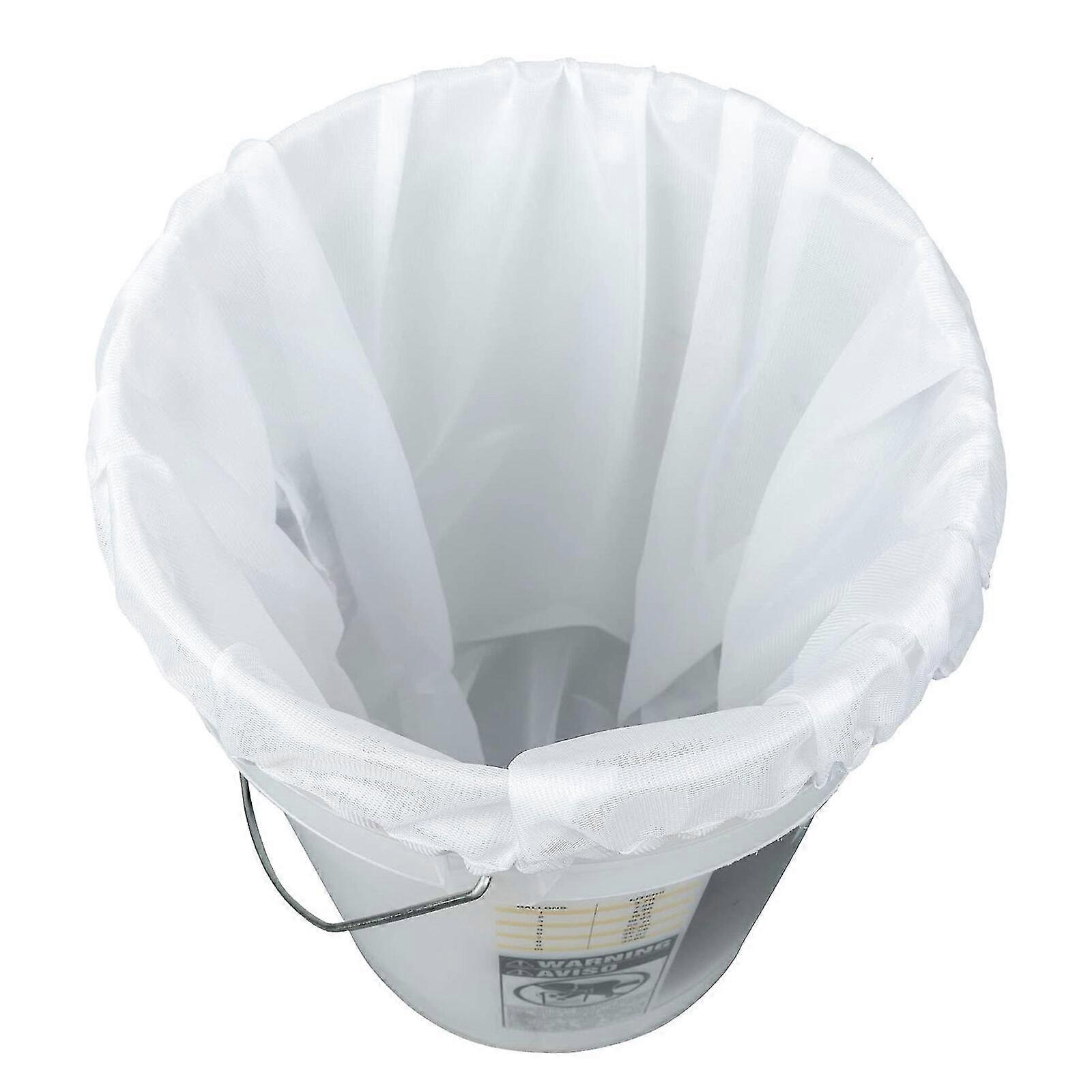 Reusable Fine Mesh Brew Bags With Strong Drawstring For Brewing And Straining Fruit Cider Apple Grape Wine - Brew In A Bag (26x22 Inch)