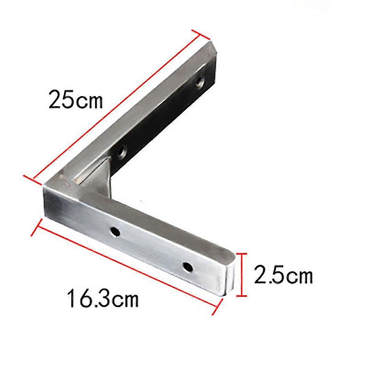 1 قطعة 6-20 بوصة سميكة الفولاذ المقاوم للصدأ مثلث قوس تحت الرخام كونترتوب دعم غسل حوض الجرف قوس الأجهزة