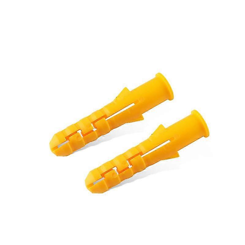 Yaju Plastic Expandable Nylon Plungers, 100 Count, Yellow