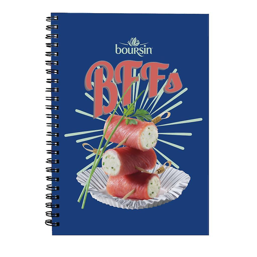 Boursin BFFs Spiral Notebook