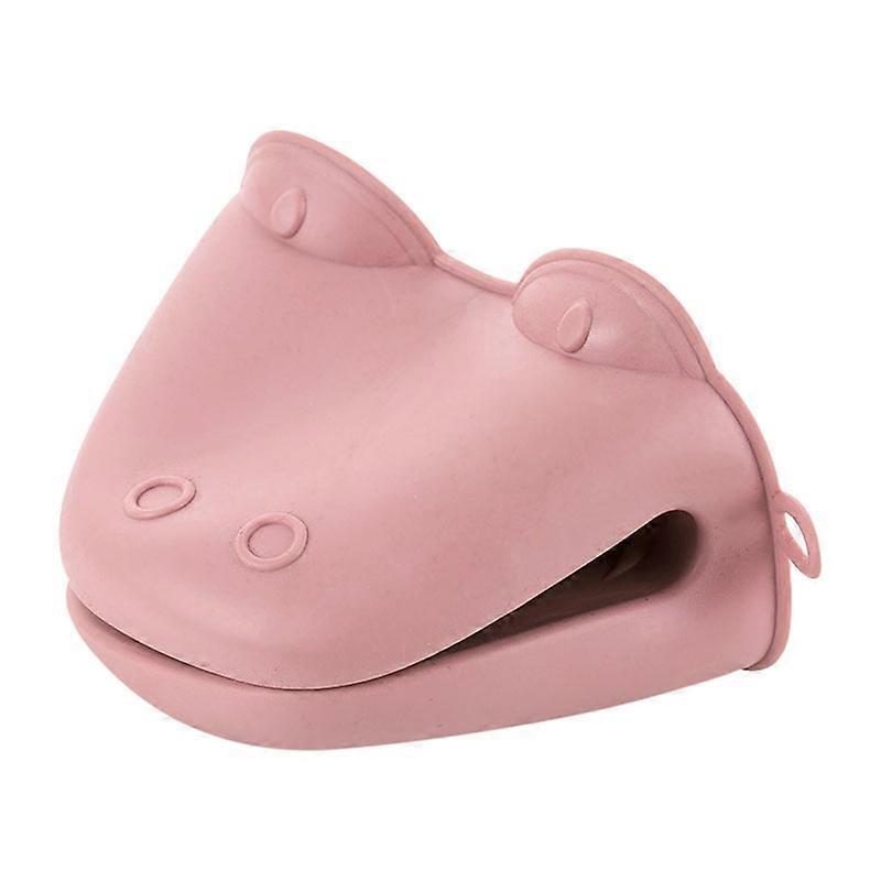 1Pc Heat-resistant Oven Glove Decorative Silicone Thick Heat Insulation Cooking Hand Clip Microwave Mitten for Home KAESI