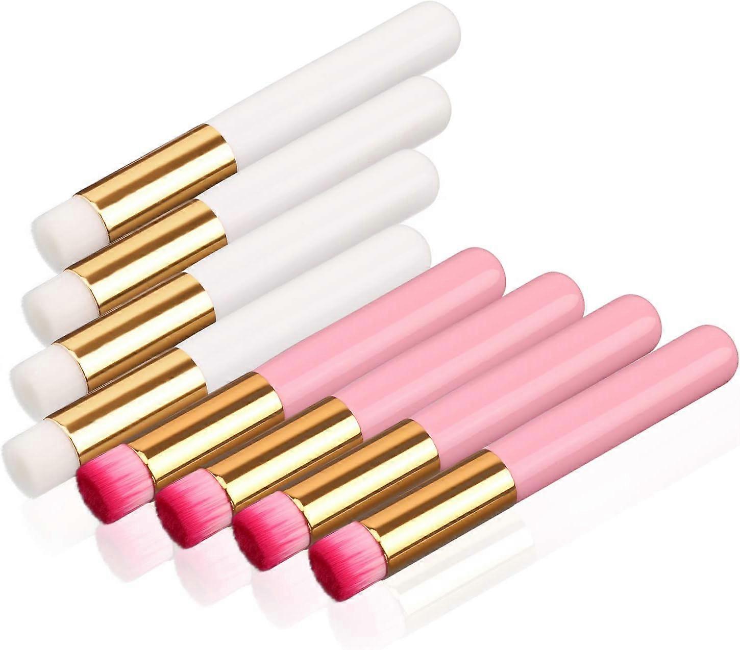 MUJIXI 8 Pieces Shampoo Eyelash Brush, Nose Pore Deep Cleansing Brush, Nose Eyelash Extension Brush, Nose Cleansing Brush