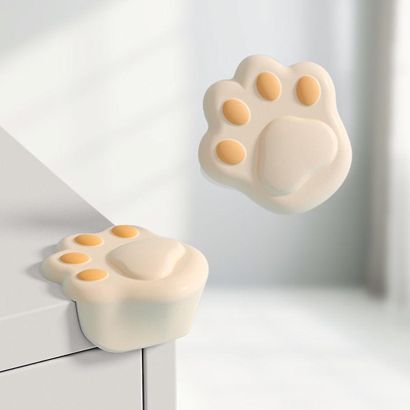 32pcs Baby Corner Protector, Silicone Table Corner Protector, Cat Paw Shape