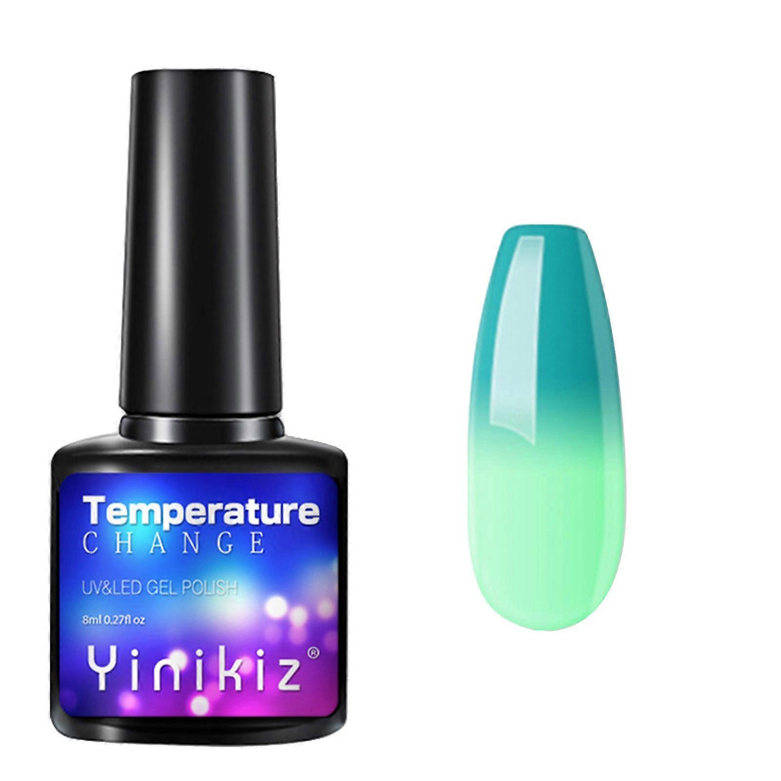 Temperature Change Nail Glue Gradient Phototherapy Nail Polish Glue Tool 10ml