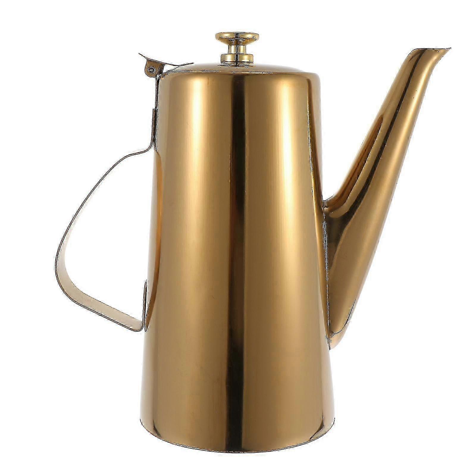 Gooseneck Watering Can Brass Watering Can Flower Watering Pot Metal Watering Can Pouring Oil Pot