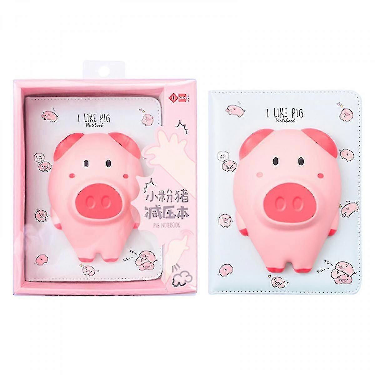 2026 NEW Decompression Pig Color Page Book Hand Ledger Notebook
