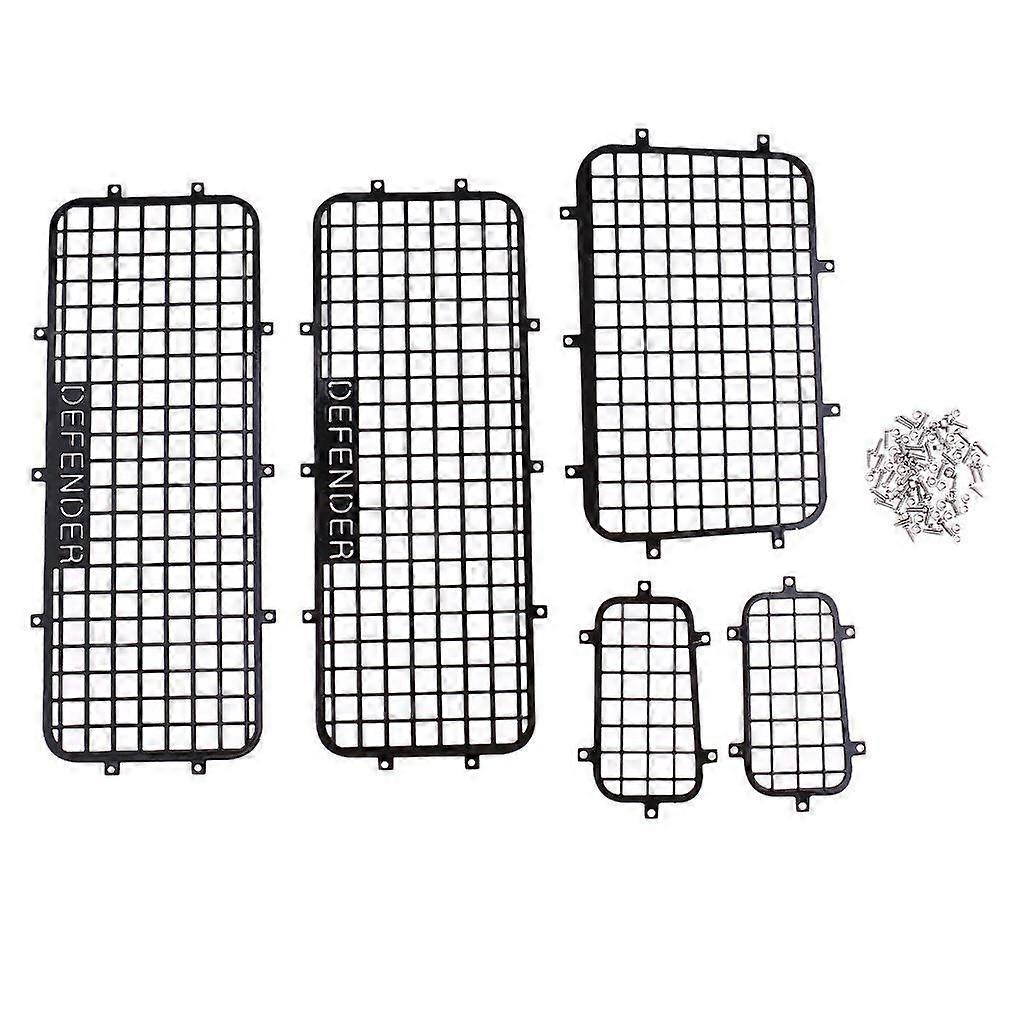 5pcs Metal Window Mesh Protective Net For  TRX-4 TRX 4 1/10 RC Crawler