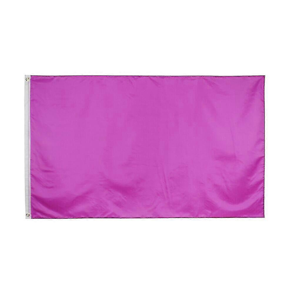 Red Flag Solid Color Banner QIZ087