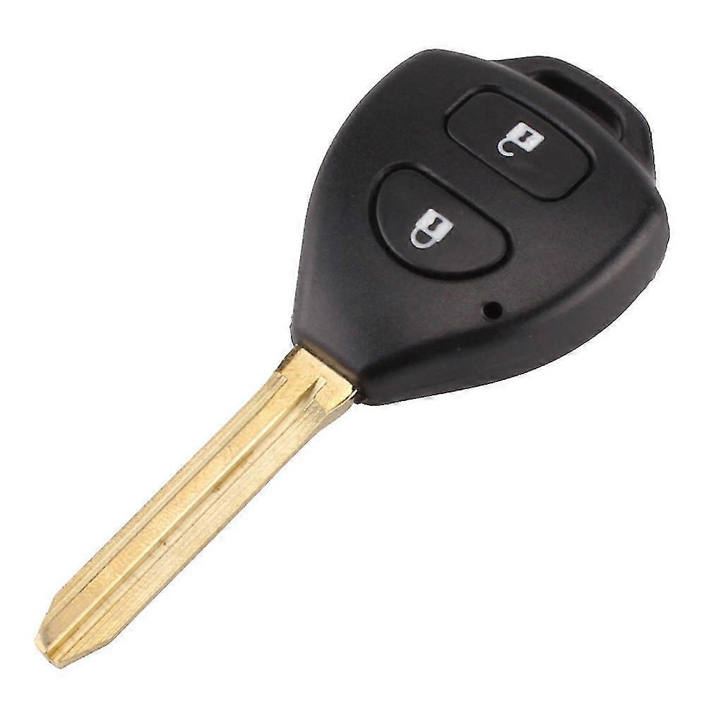 2 buttons replacement key shell remote for Toyota