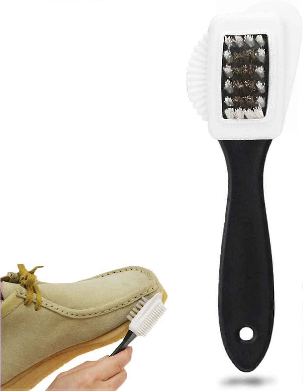 Suede Brush for Cleaning Shoes - Nubuck Shoe Brush for Suede Leather Boots Shoe Cleaning