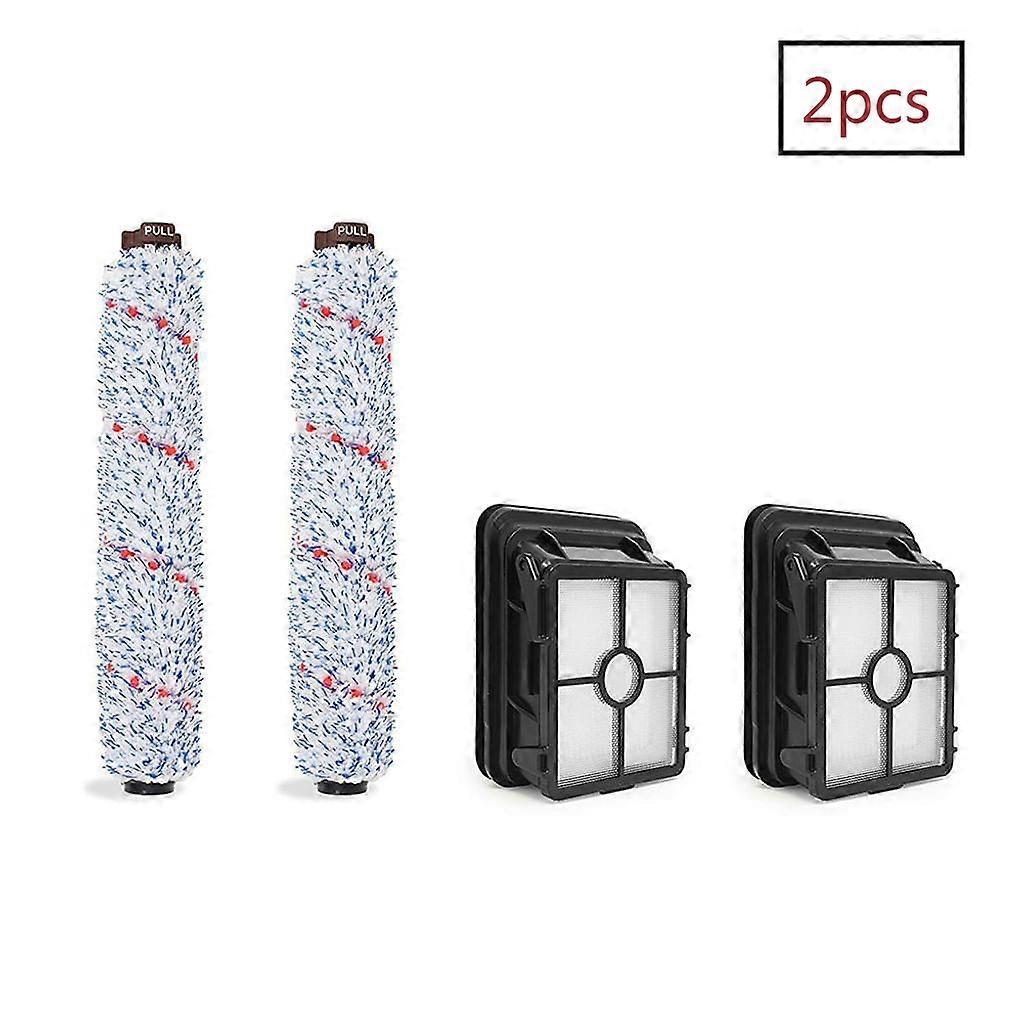 Filter roller brush set for Bissell CrossWave