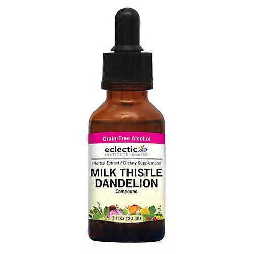 عشبي انتقائي بالحليب الشوك الهندباء ، 1 أونصة مع الكحول