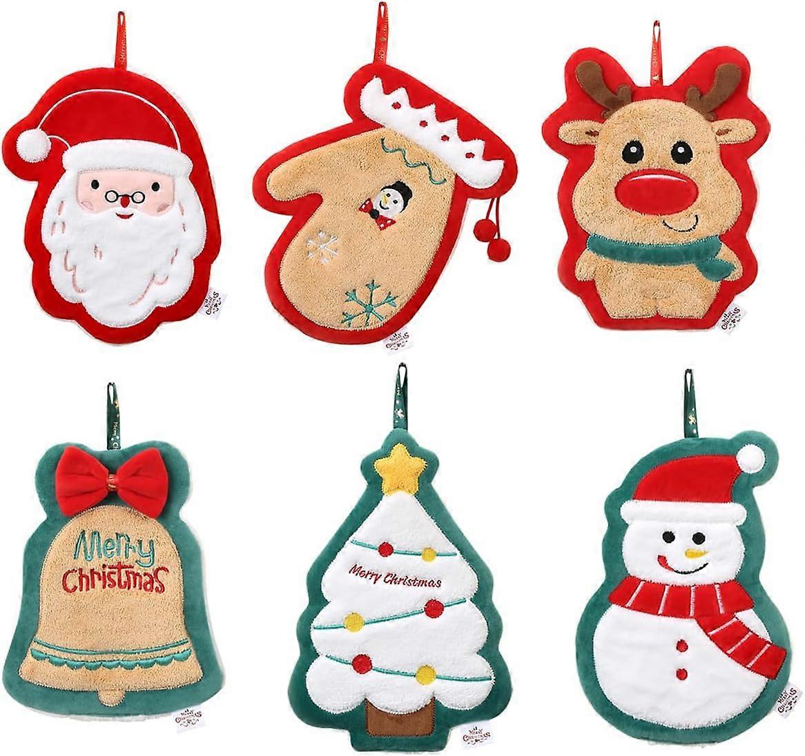 Torchon Noël Corail Velours Serviettes, Torchons de cuisine Noël Xmasstyle149