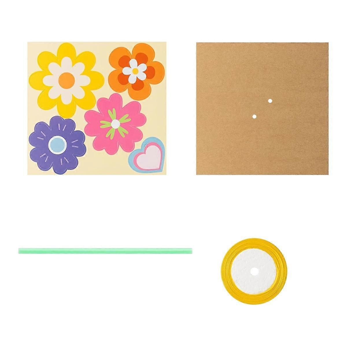 Flower Bouquet Cract Kit Mother'S Day DIY Fragrant Card Card 1 Set