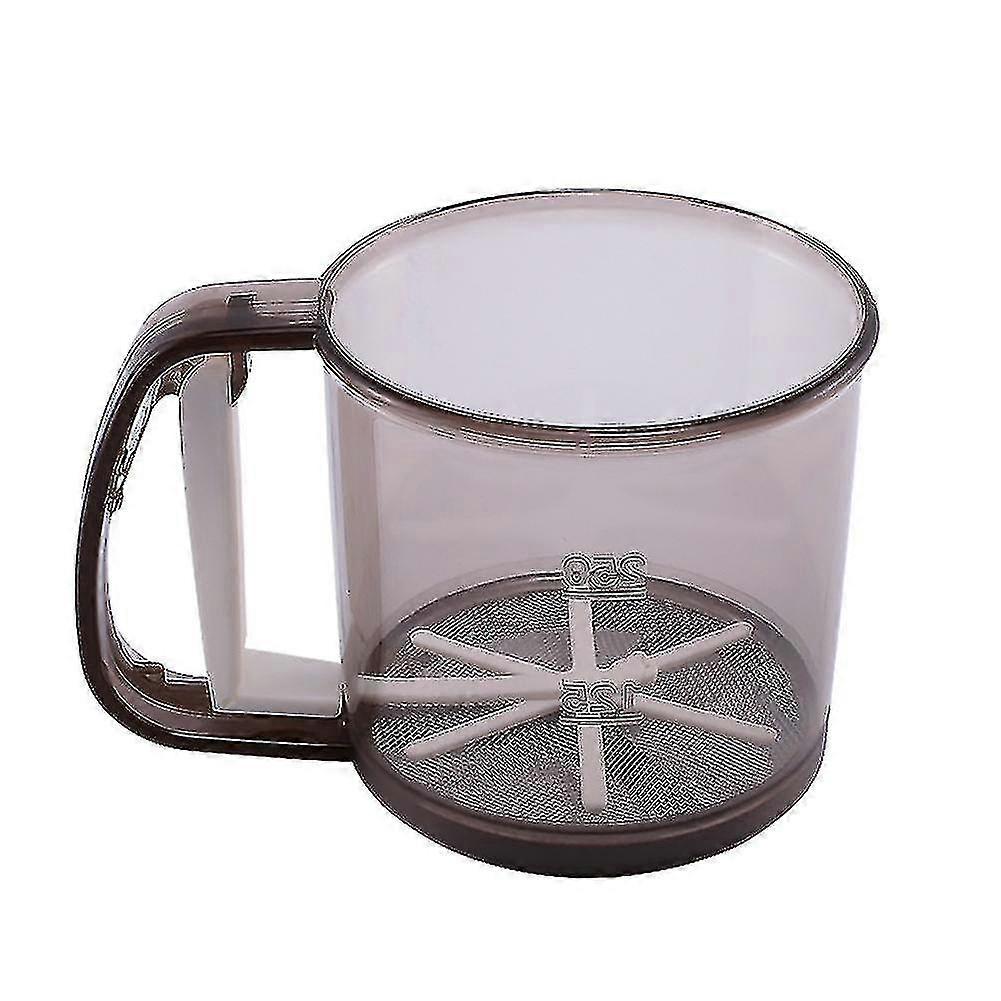 Handheld Powder Flour Sieve Cup Mesh Sifter Strainer Baking Kitchen Gadget Tool_f