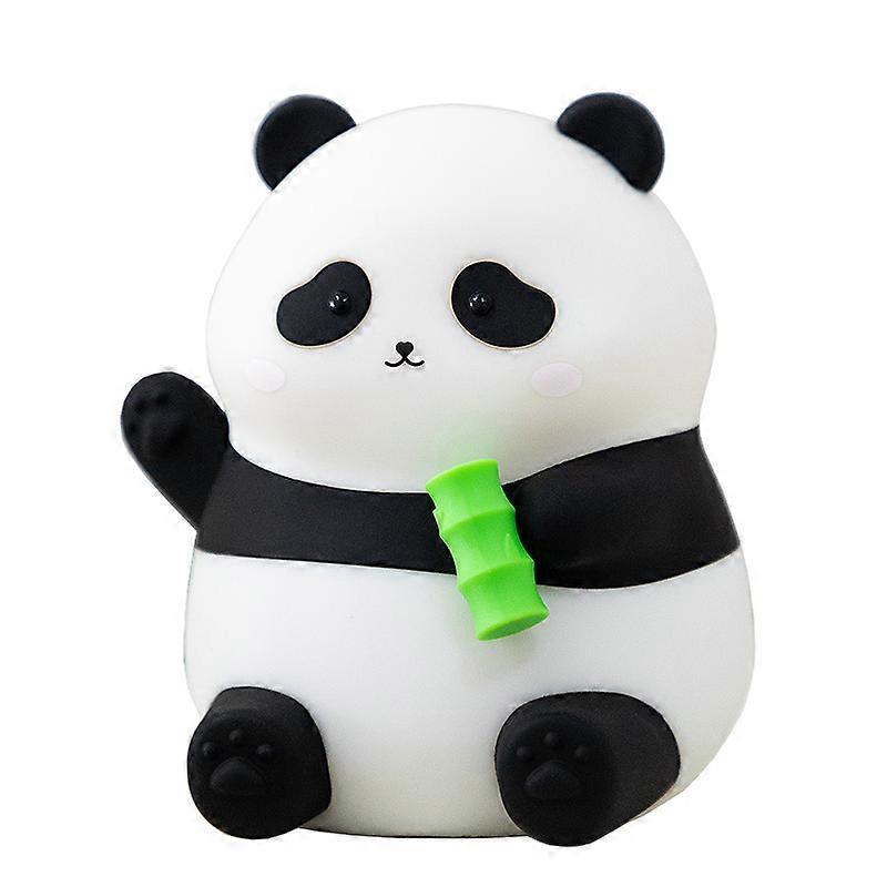 Panda Silicone USB Rechargeable Night Light with Dimming and Timer