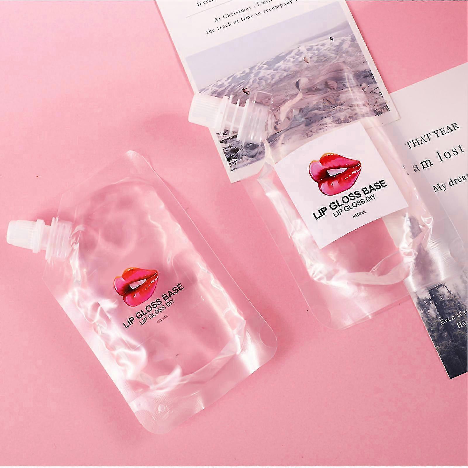 Moisturizing Lip Gloss Base for DIY Handmade Lip Makeup Primer and Basic Lipstick 50ml