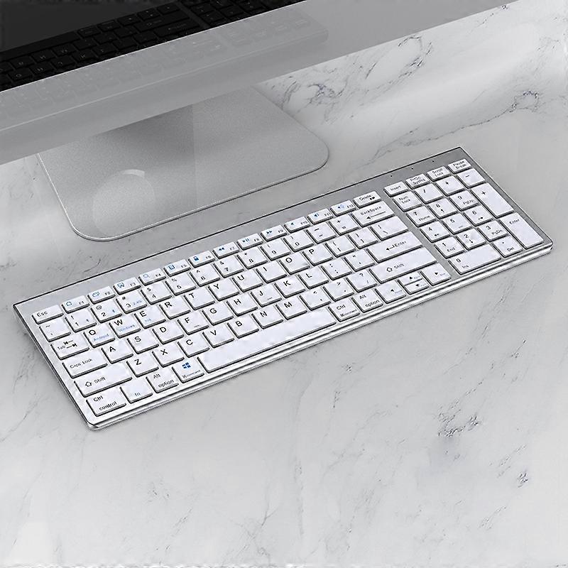 Trådløst Bluetooth-tastatur med tre moduser