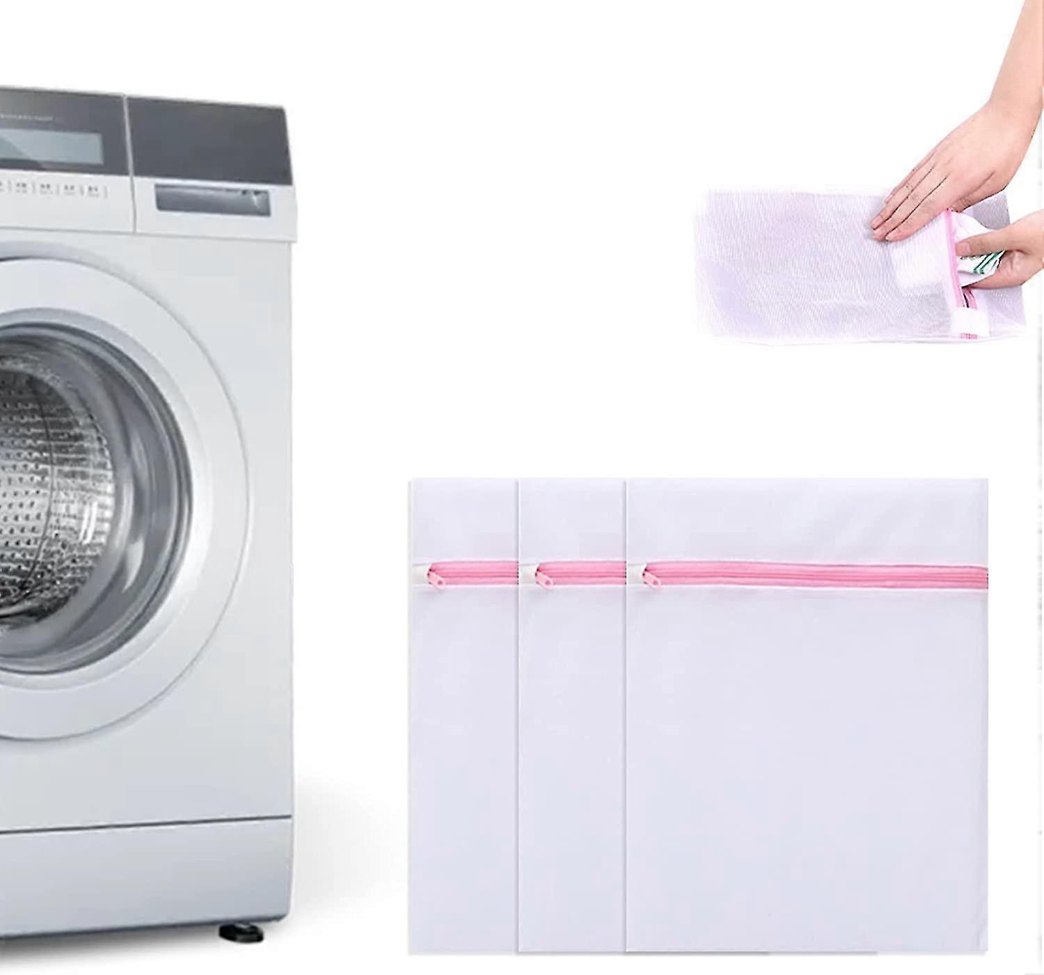 Mesh Laundry Bag,Laundry Bags,Laundry Net,Washing Machine Bag,Travel Laundry Bag,Reusable For Blouse,Shoe,Stockings,Bra,Lingerie,4pcs