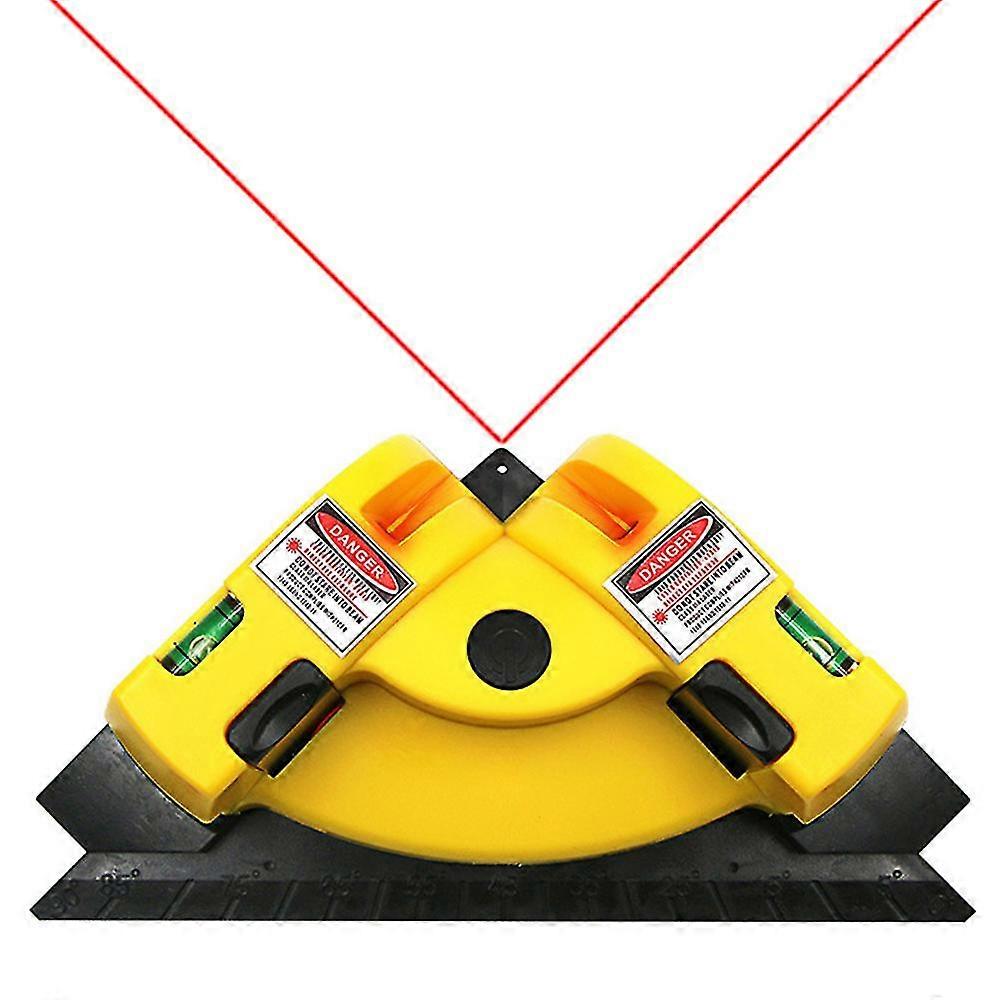 Right Angle 90 Degree Laser Level With Suction Cup Laser Measurement Tool