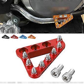 Folding Rear Brake Pedal Step Tip Plate – Fits Beta RR/RR S 200-500 & Xtrainer (Black)