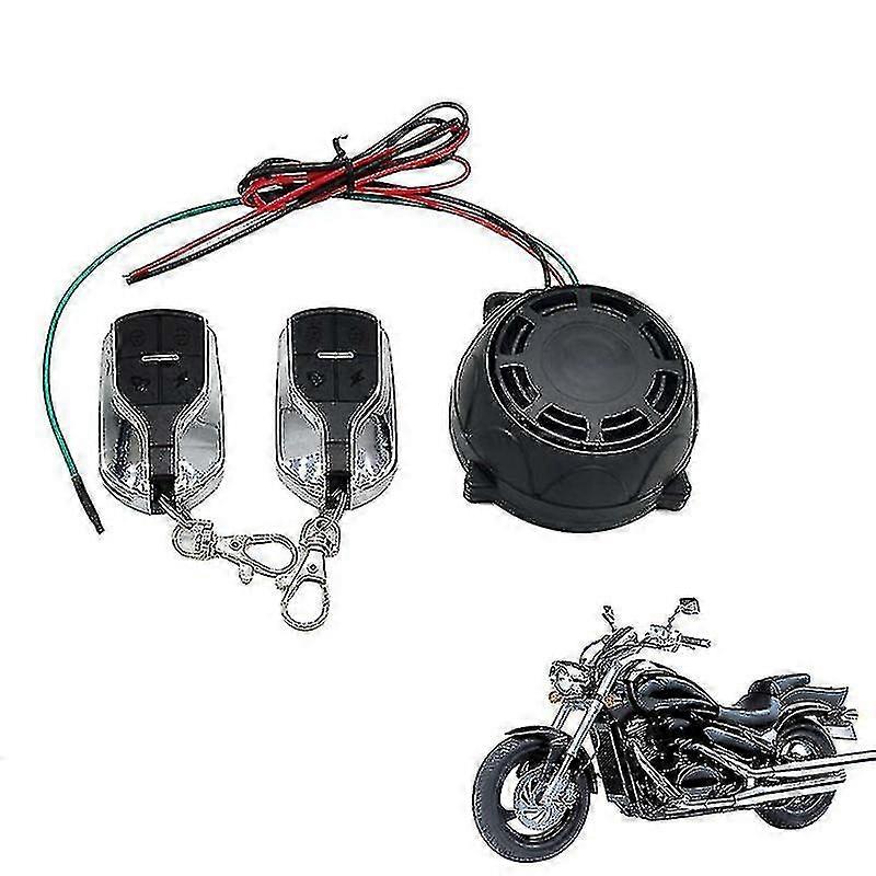 Long-distance Alarm Security System 12v Dual Remote Control For Motor