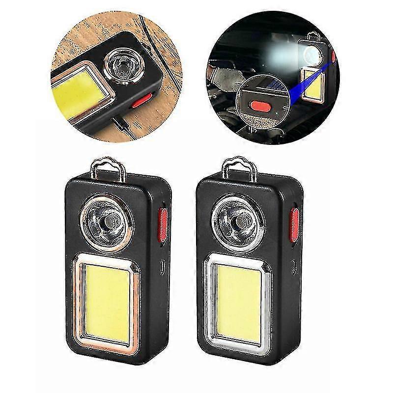 Solar Led Flash Cob Wro Usb Recharable Lamp