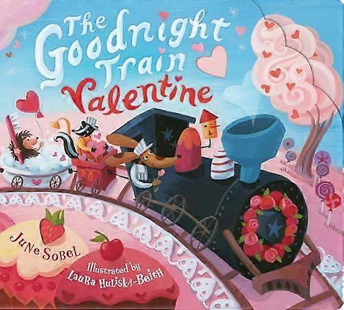 The Goodnight Train Valentine by June Sobel Paperback Book