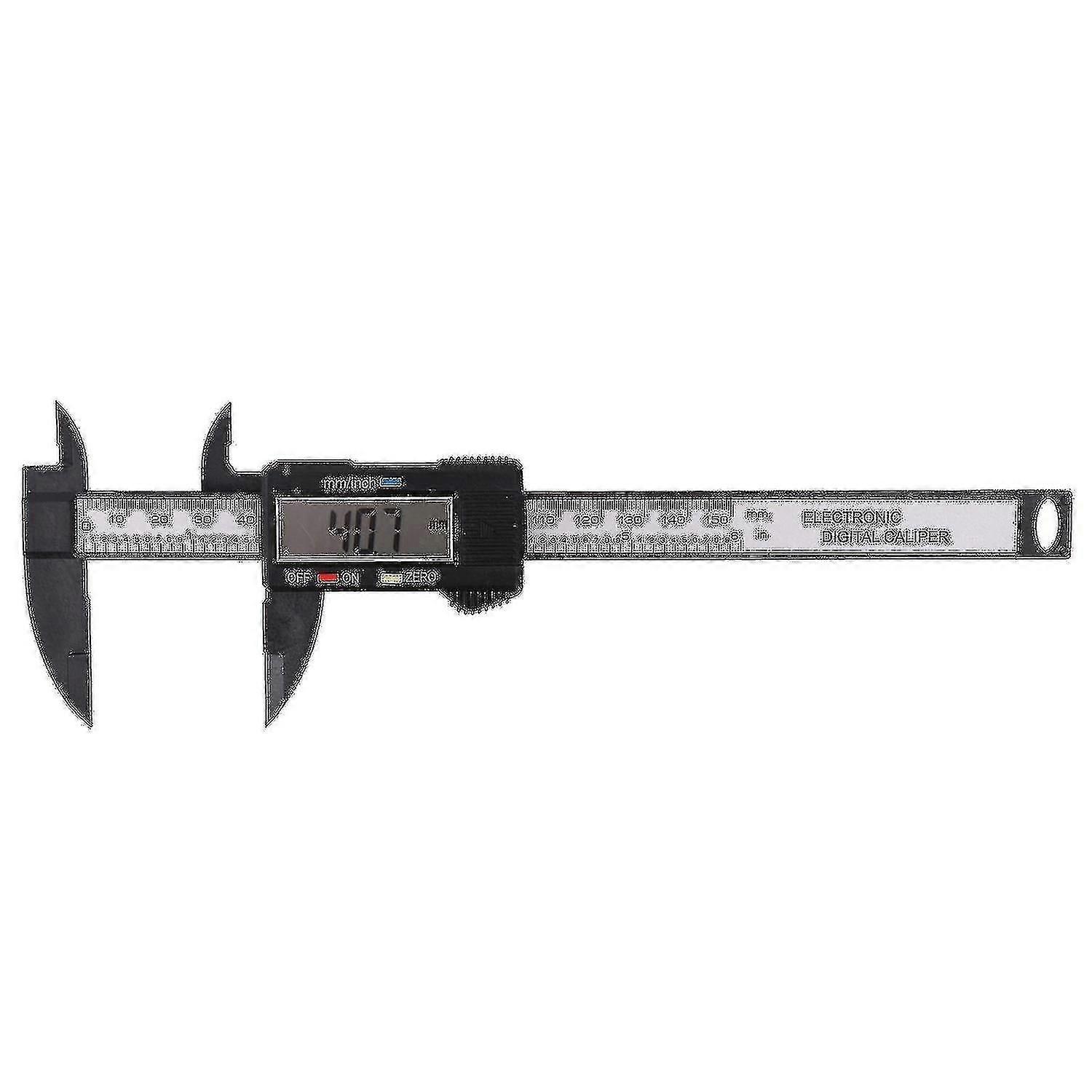 Pt 150mm/6" Digital Lcd Vernier Caliper - Black/silver