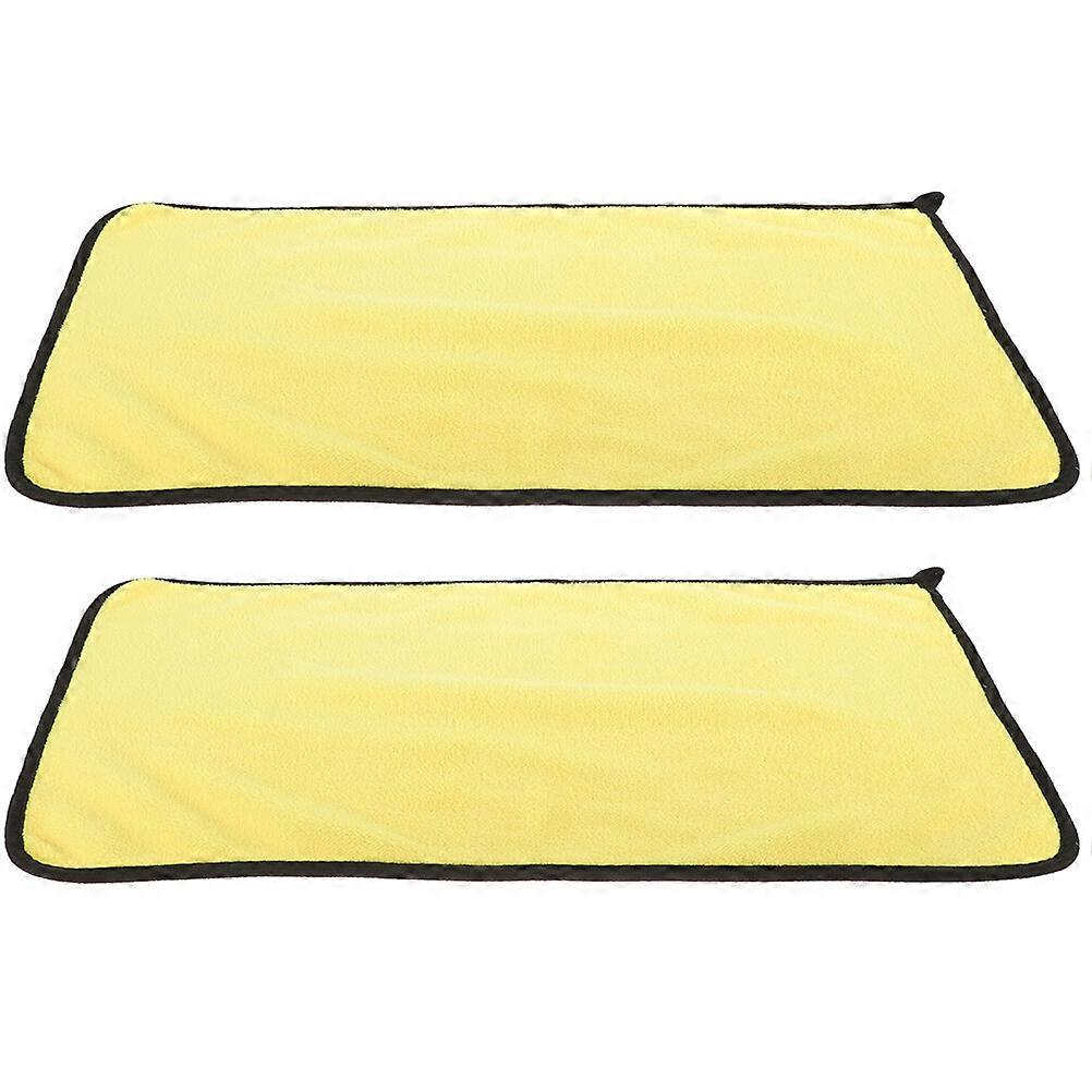 2Pcs Motorcycle Cleaning Towels Reusable Cloth Towels Multi-function Drying Towels