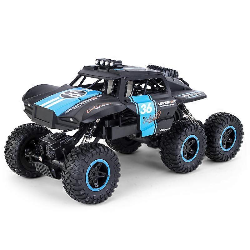 JJRC Q101 2.4Ghz 6WD 1:12 RC Truck Monster RC Car All Terrain Controlled Climbing Car Vehicle Buggy Crawler Toy Gift for Kid