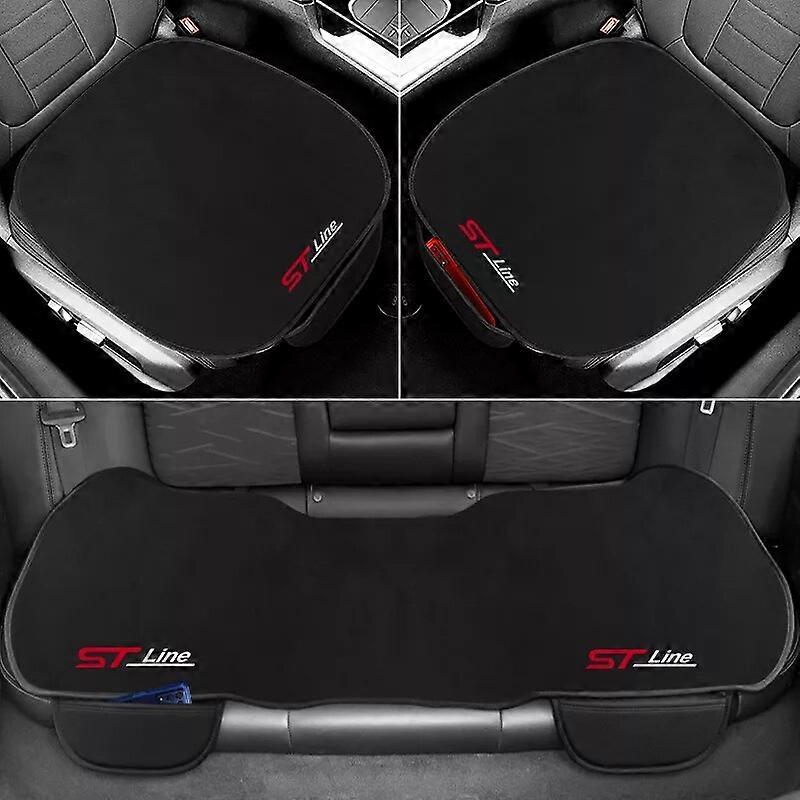Car seat cover front and rear linen pads breathable protection pads For Ford ST ST LINE Fiesta Focus Mondeo Ecosport