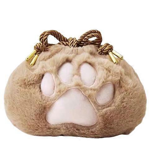 Cat Claw Shaped Drawstring Makeup Bag for Women
