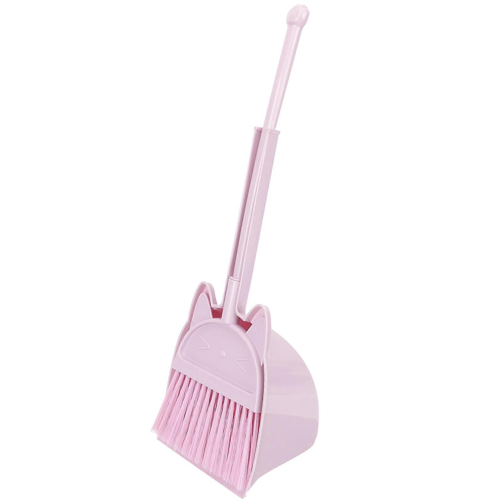 1 set of Cleaning Toy Baby Sweeping Small Broom Dustpan Kindergarten Cleaning Tools