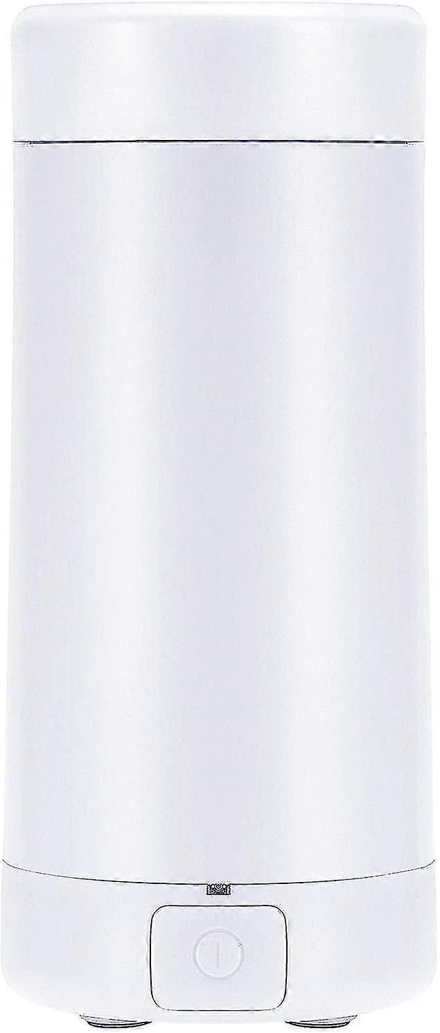 ポータブル旅行電気ケトルミニ魔法瓶高速沸騰ティーポット、ホワイト