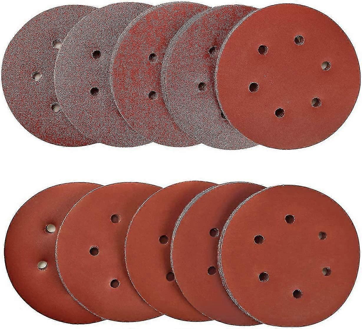 100 Piezas Discos de lijado de 150 mm Discos de lijado