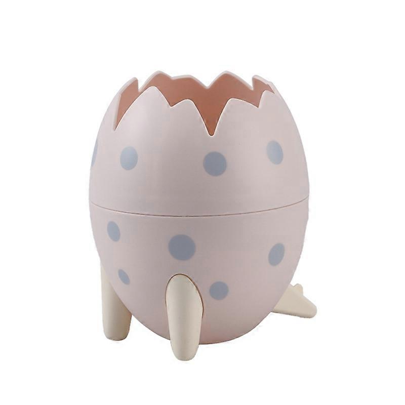 Pen Holder Space-saving Multi-functional Plastic Dinosaur Egg Pencil Stationery Storage Box for School JIKAIX