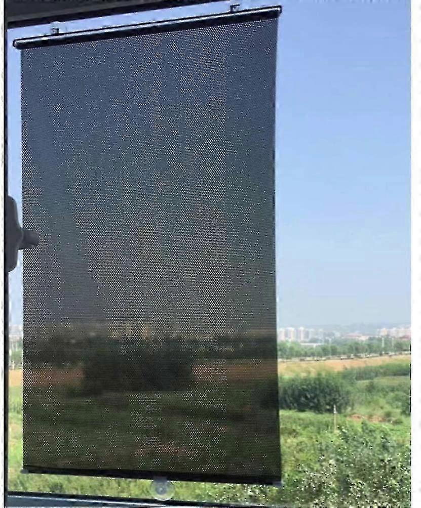Shades Temporary Skylight Blinds Blind Anywhere Free Perforated Balcony Suction Cup Sunshade Blackout Curtain Temporary Blinds Versatile Anywhere Port