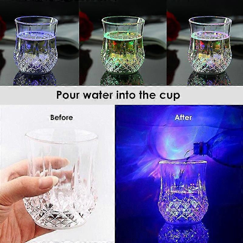 Led Automatic Flashing Cups Multi-coloured Light-emitting Cups