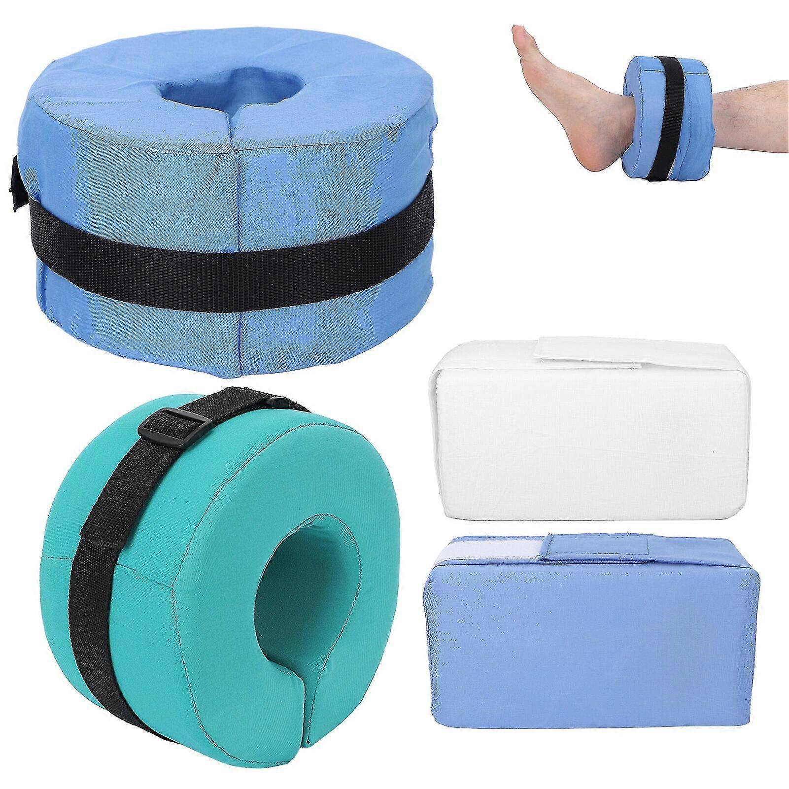 Ankle Heel Elevator Wedge Side Sleeping Leg Pillow Soft Sponge Detachable Reduce Pressure Joint Fixation Knee Cushion With Strap