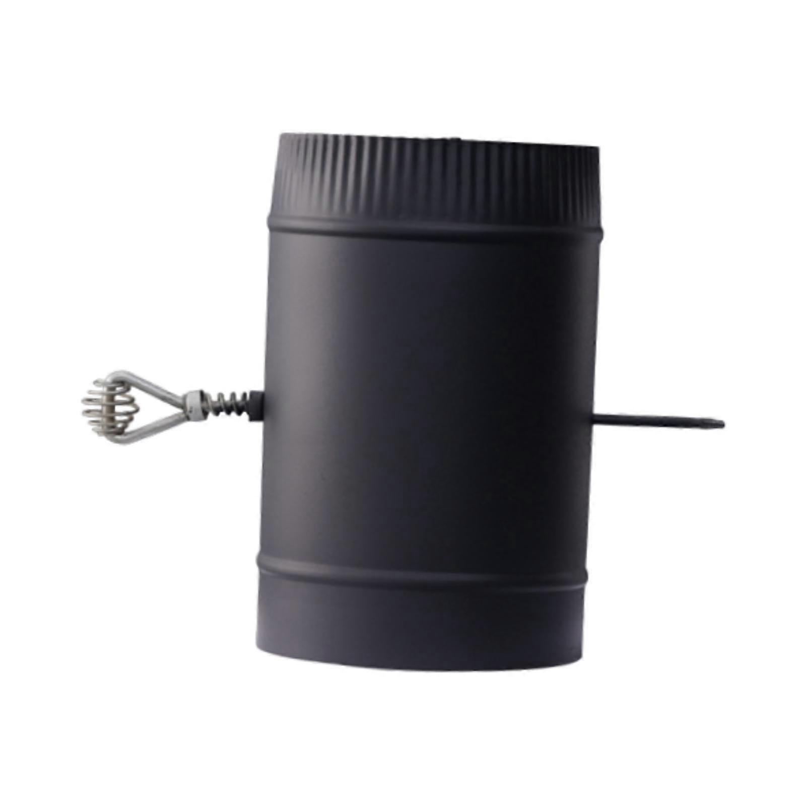 أنبوب موقد مع تركيبات المثبط استخراج الدخان التخييم في الهواء الطلق أنبوب المدخنة 13.5 سم × 23 سم