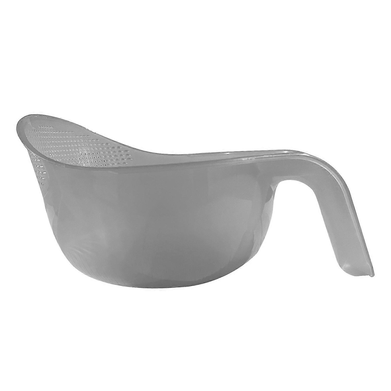 Multi-functional Drain Basket with Handle Thick Stable Large Capacity Hollow Transparent Fruit