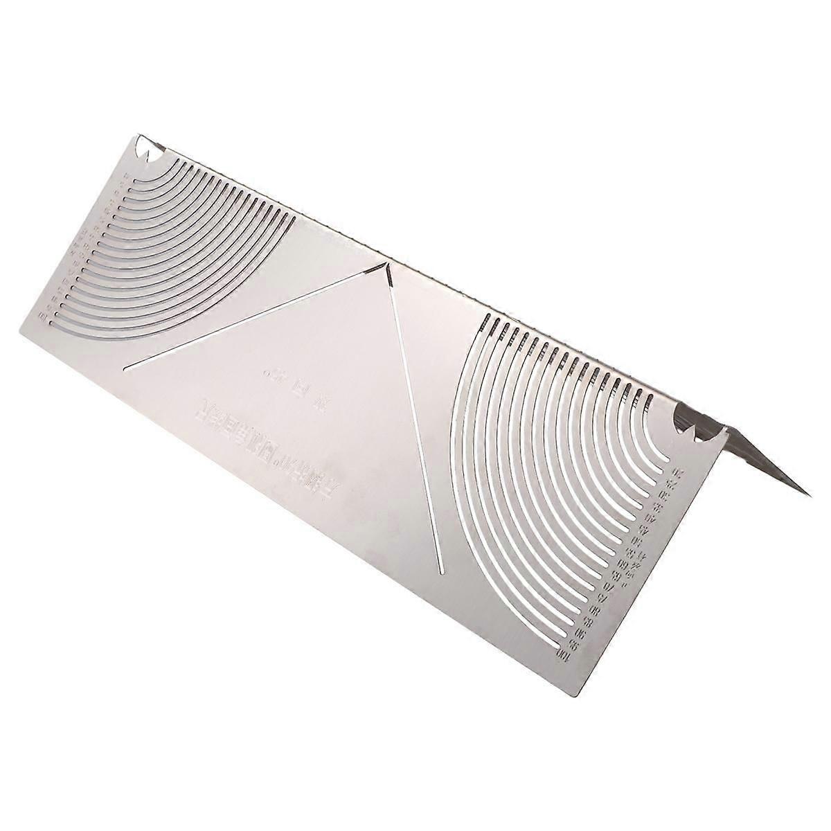 Precise-Flex Angle Arc Marking Tool for 20-100MM Square-Pipe Metal Pipe Saddle Cutting Guide Pipefi