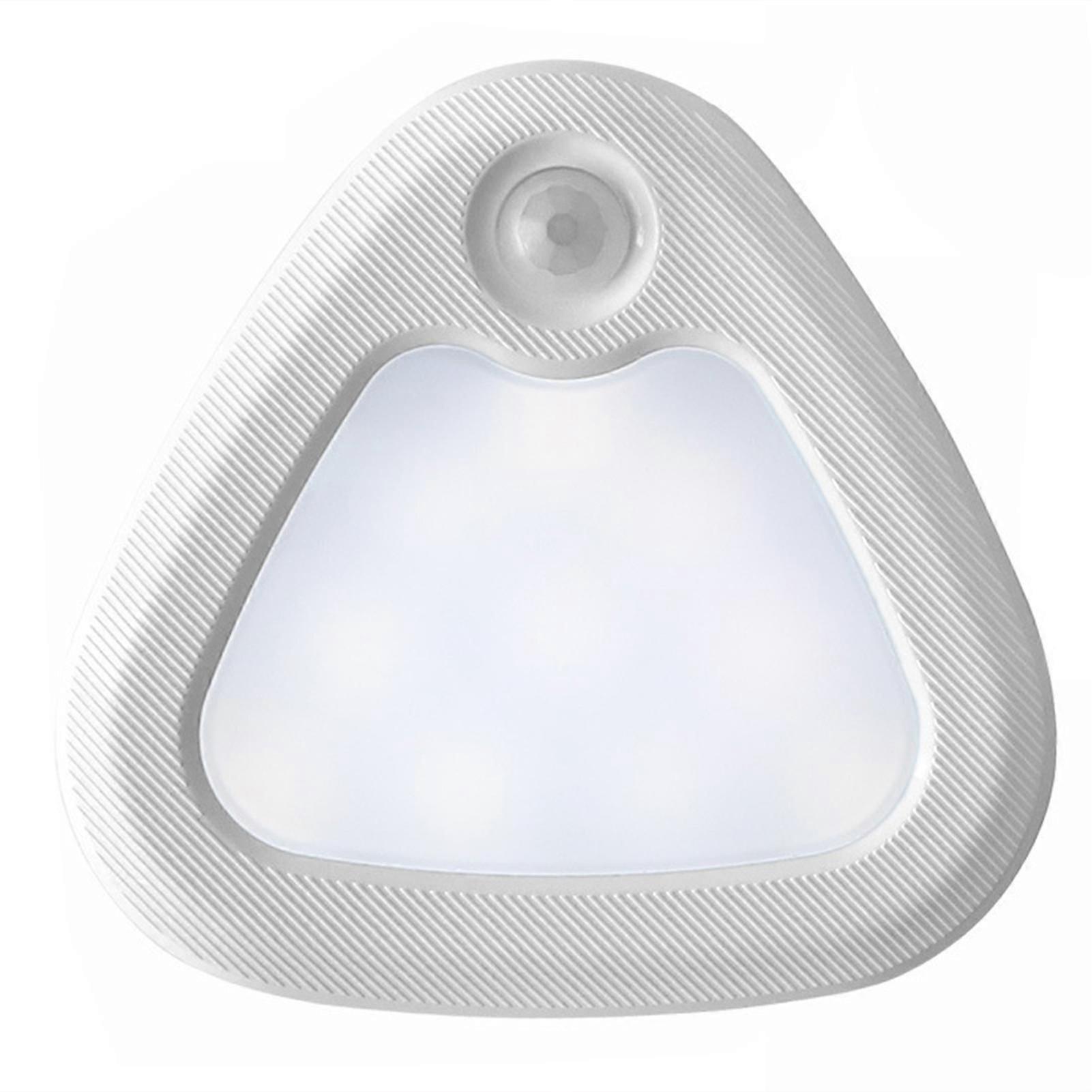 Mini Wireless Triangles Sensor Nightlight Battery Powered Cordless Light for Living Room Home