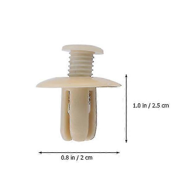 100pcs Plastic Rivets For Car Bumper Fixator For Automobiles Auto Bumper
