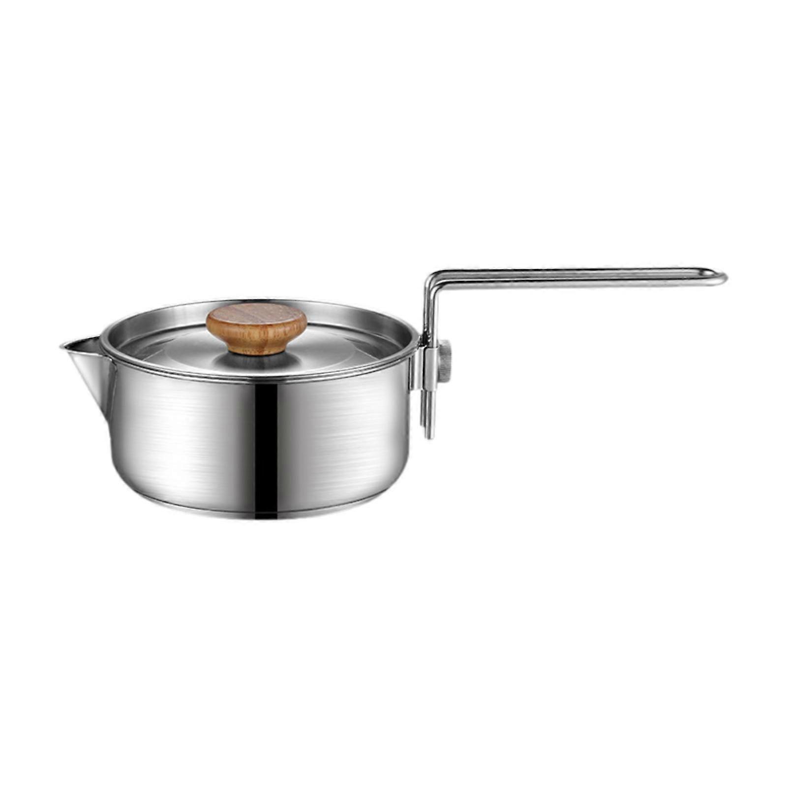 وعاء التخييم مع غطاء المخيم Stockpot للمسافرين عشاق التخييم الصيد 1000 مل