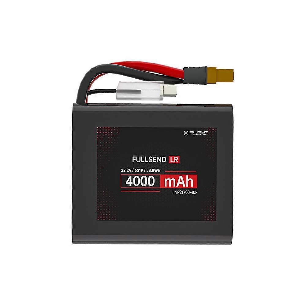 iFlight FULLSEND LR 21700 22.2V 4000mAh 6S 12.5C LiPo Battery XT60 Plug for RC Drone