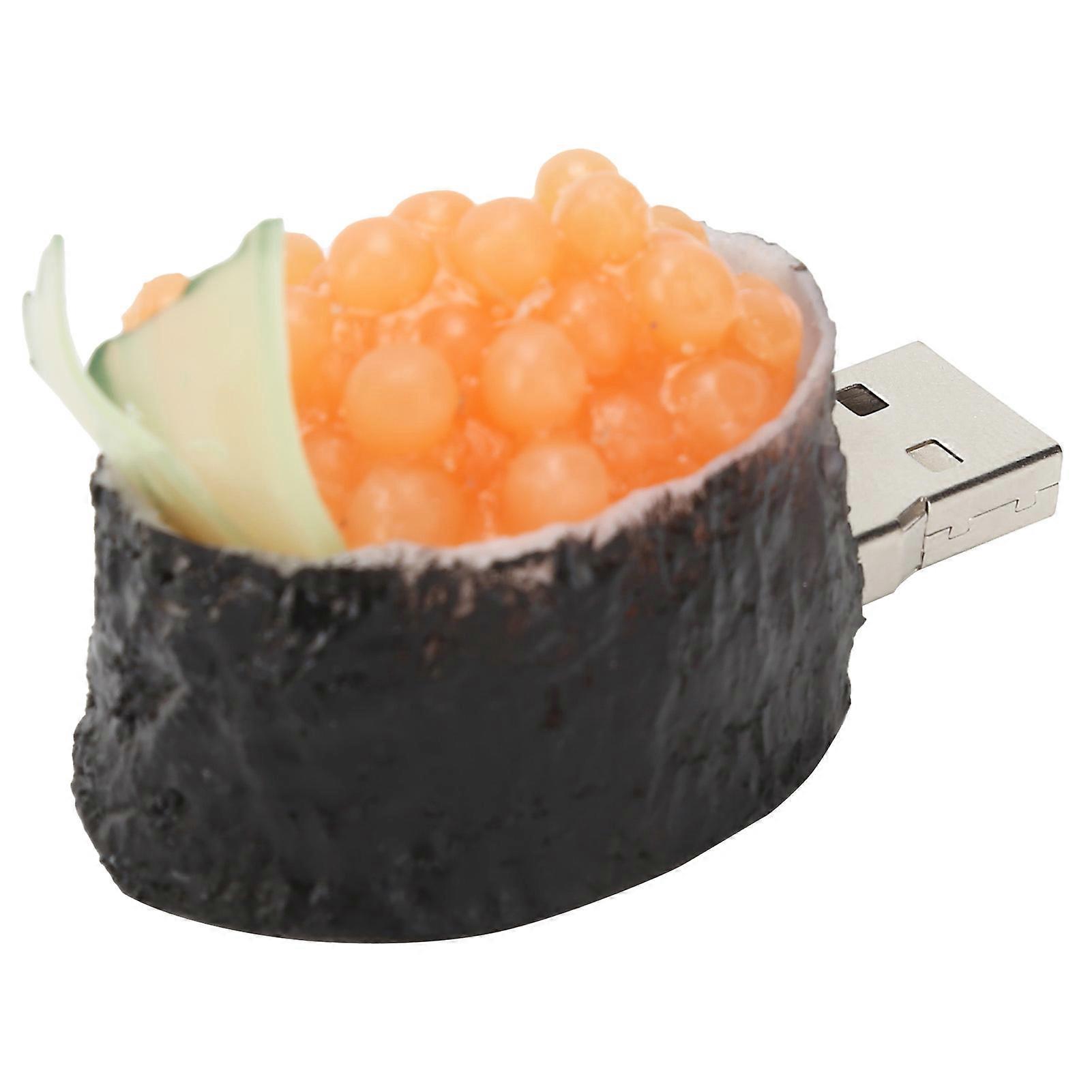 128GB Yellow Cartoon USB 2.0 Flash Disk Portable Storage