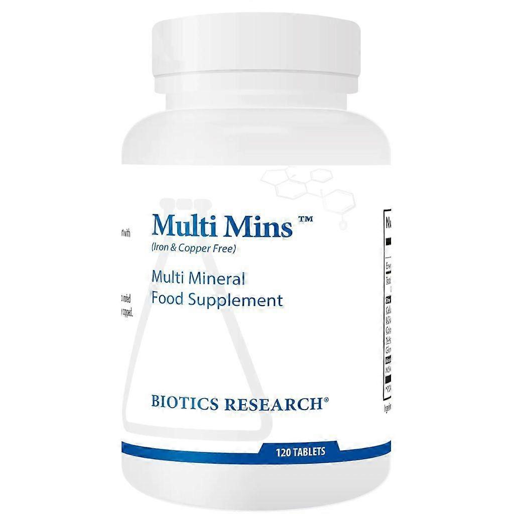 Biotics Research Multi-Mins (Iron/Copper Free) Tablets 120